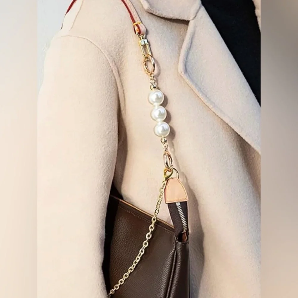 Pearl Beaded Bag Strap 5.7 Inch